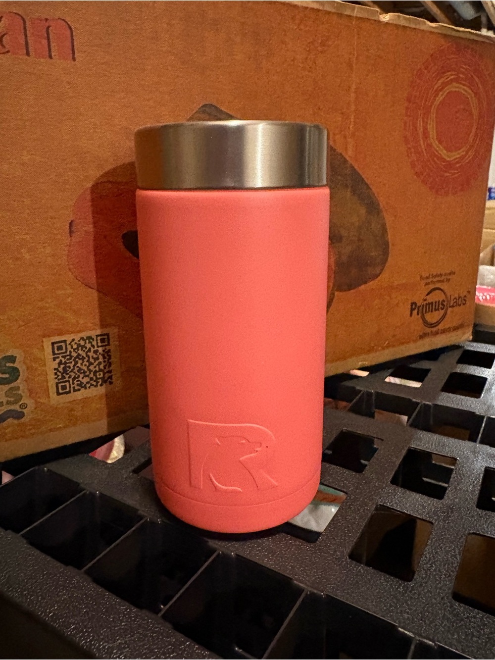 Rtic Can Insulator - Coral Pink